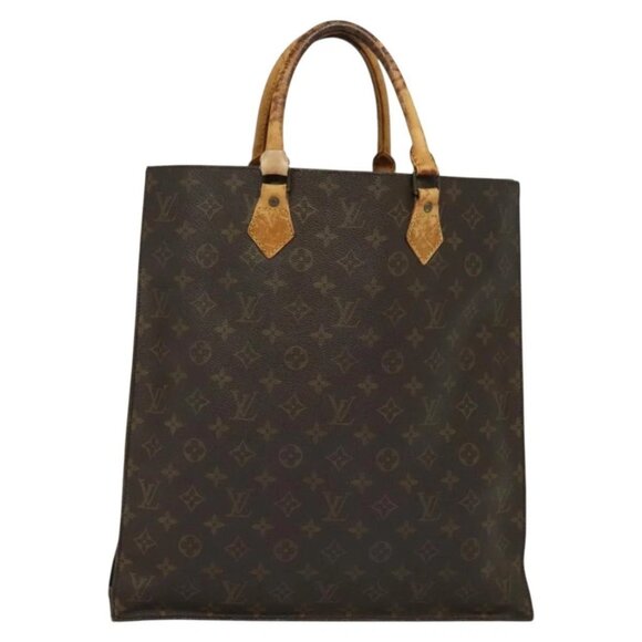 LOUIS VUITTON Monogram Sac Plat Hand Bag - Picture 3 of 16